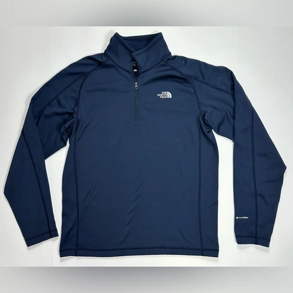 The North Face Quarter Zip Pullover in Navy Sz Large